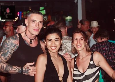 Guests at Jimmy Woo's